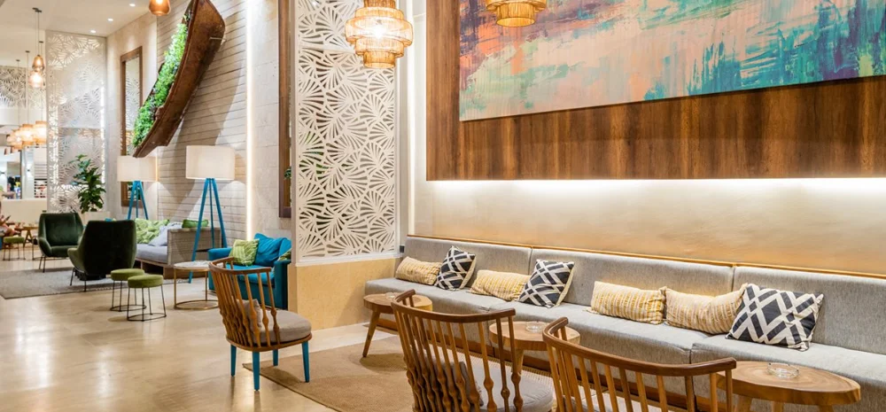 lobby view of Vista Sol Hotel Punta Cana.
